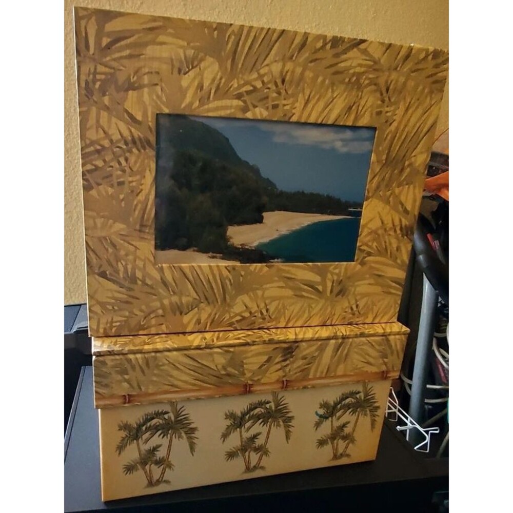 2 Photo/Trinket Boxes